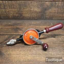 Vintage Stanley No: 803 Double Pinion Hand Drill - Good Condition