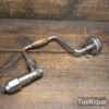 Vintage Ratchet Brace 10” Swing Beechwood Handles - Good Condition