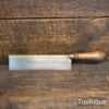 Scarce Henry Slater Gentleman’s Brass Back Saw 15 TPI - Sharpened Ready To Use