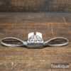 Vintage Edward Preston No: 1374 Nickel Plated Round Faced Spokeshave - Good Condition