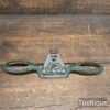 Rare Green Edward Preston No: 1391 Round Face Spokeshave - Good Condition