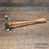 Vintage Jewellers Chasing Hammer Bulbous Cherrywood Handle - Good Condition