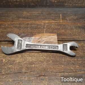 Vintage FastNut No: 2 PAT No: 194041 Forged Steel Spanner With 3 Step Size Change Vintage FastNut No: 2 PAT No: 194041 Forged Steel Spanner With 3 Step Size Change