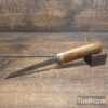 Vintage Isaac Greaves 1/8” Pig Stick Mortice Chisel - Refurbished Ready To Use