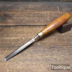 Vintage ½” GTL Bevel Edge Chisel Boxwood Handle - Sharpened Honed