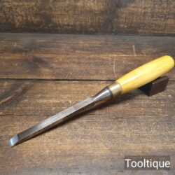 Vintage I. Sorby ½” Mortice Chisel Boxwood Handle - Refurbished Ready To Use