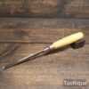Vintage ¼” Marples & Sons Shamrock Mortice Chisel - Refurbished Ready To Use