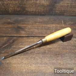 Vintage ¼” Marples & Sons Shamrock Mortice Chisel - Refurbished Ready To Use