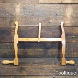 Vintage 14” Beechwood Bow Saw - Sharpened Ready For Use