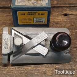 Vintage Boxed Record No: 2506 Side Rabbet Plane - Good Condition