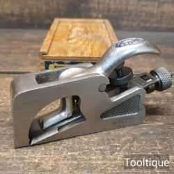 Vintage Boxed Record No: 077 Bull Nose Plane - Fully Refurbished Ready To Use