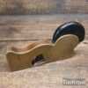 Antique 5 ½” Long x 13/16” Wide Steel Soled Brass Shoulder Plane - Ready To Use