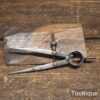Vintage Moore & Wright 4” Straight Leg Spring Dividers - Good Condition