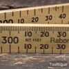 Crisp Vintage Rabone Chesterman No: 1161 Boxwood & Brass Folding Rule