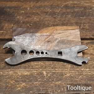 Early Bicycle Spanner Stepped Jaws & Other Multi Operational Functions
