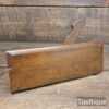 Antique G. Berry No: 2 Sash Ovolo Beechwood Moulding Plane - Good Condition