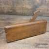 Antique G. Berry No: 2 Sash Ovolo Beechwood Moulding Plane - Good Condition