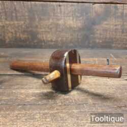 Vintage Marples & Sons Rosewood & Brass Marking Gauge - Refurbished