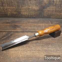 Vintage Marples Hibernia 1 1/8” Gouge Chisel - Refurbished Ready For Use