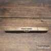 Vintage Edward Preston Ebony & Brass 8” Spirit Level - Good Condition