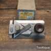 Vintage Boxed Record No: 2506 Side Rabbet Plane - Lightly Used Condition