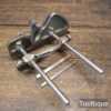 Vintage Record No: 043 Plough Plane with 3 Cutters - Good Condition