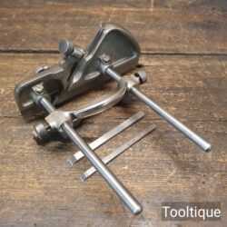 Vintage Record No: 043 Plough Plane with 3 Cutters - Good Condition