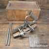 Vintage Boxed Record No: 044 Plough Plane - Refurbished Ready For Use