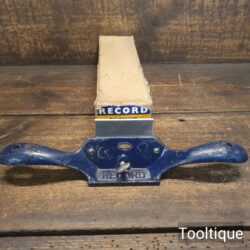 Vintage Boxed Record No: 080 Cabinet Scraper - Good Condition