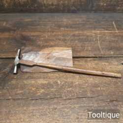 Vintage Jewellers Hammer Beechwood Handle - Refurbished For Use