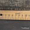 Vintage I&D Smallwood No: 457m Metric 1 Metre Lang Wood Measuring Stick