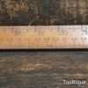 Vintage I&D Smallwood No: 427T Metric & imperial1 Metre Boxwood Measuring Stick