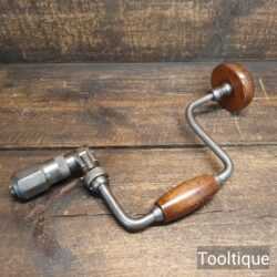 Vintage Carpenters Ratchet Brace 10" Swing - Refurbished Ready For Use