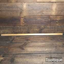 Vintage 1-Metre-Long Metric Lang Wood Measuring Stick - Good Condition