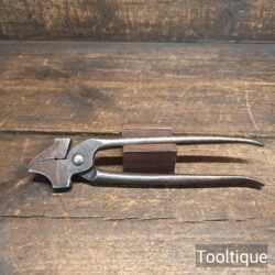 Unusually Narrow Vintage Leatherworking Lasting Pliers - Fair Condition