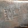 Vintage Boatbuilders 1 5/8” wide caulking iron refurbished ready for