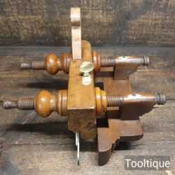 Antique Alex Mathieson Screw Stem Plough Plane - Good Condition