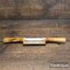 Antique J. Frost Norwich Boxwood & Brass Adjustable Spokeshave Refurbished
