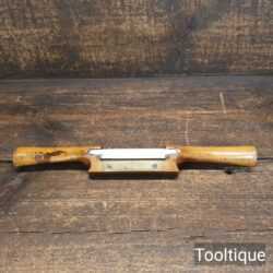 Antique J. Frost Norwich Boxwood & Brass Adjustable Spokeshave Refurbished