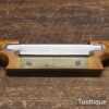 Antique J. Frost Norwich Boxwood & Brass Adjustable Spokeshave Refurbished