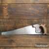 Early Henry Disston Philadelphia 17” Cross Cut Saw - Fully Refurbished