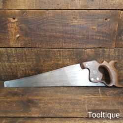 Early Henry Disston Philadelphia 17” Cross Cut Saw - Fully Refurbished