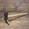 Scarce Vintage Cabinet Makers Cast Steel Veneering Hammer - Lightly Used