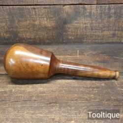 Vintage Lignum Vitae Mallet Hand Turned From One Piece - Fully Refurbished