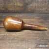 Vintage Lignum Vitae Mallet Hand Turned From One Piece - Fully Refurbished