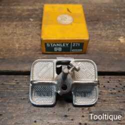 Vintage Boxed Stanley No: 271 Router Plane - Good Near Mint Condition