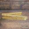 Crisp Vintage Rabone Chesterman No: 1377 Boxwood & Brass Metric Folding Rule