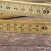 Crisp Vintage Rabone Chesterman No: 1377 Boxwood & Brass Metric Folding Rule