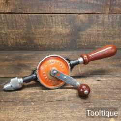 Vintage Stanley No: 803 Double Pinion Egg Beater Hand Drill - Fully Refurbished