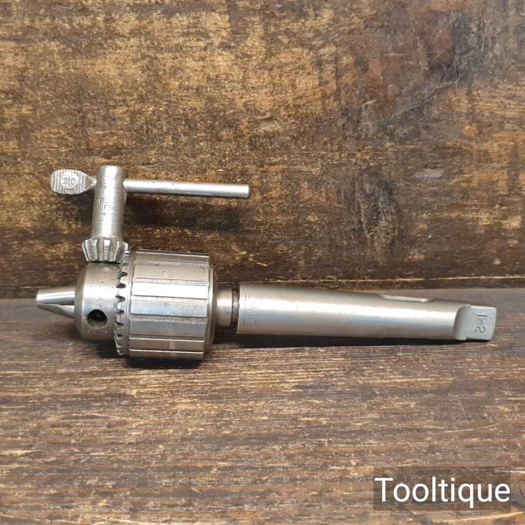 Vintage Jacobs No: 8 Chuck with 1-2 Morse Taper - Good Condition